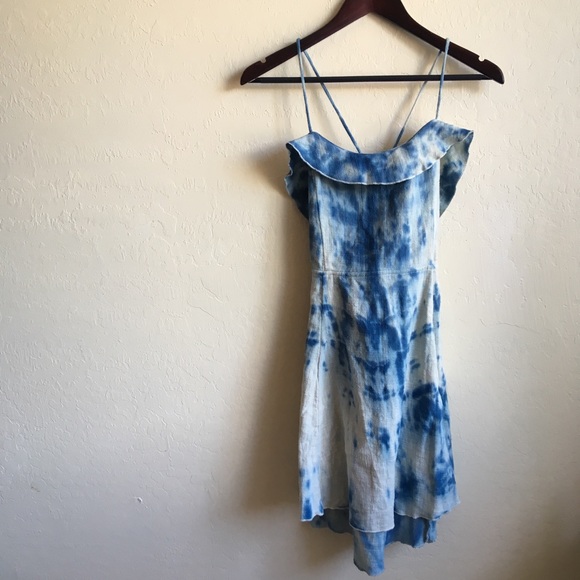 Free People Dresses & Skirts - CLOSING SALE💥free people tie dye gauze mini dress